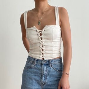 Reformation Sawyer Cropped Tank